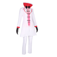 Hazbin Hotel Lucifer Cosplay Costume - King of Hell Halloween Performance Outfit - Halloweez