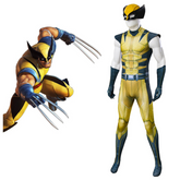 Marvel's Wolverine Full Body Jumpsuit Game Cosplay Costume with Claw Details