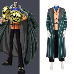 One Piece Sir Crocodile Cosplay Costume - Premium Anime Outfit for Role Play - Halloweez