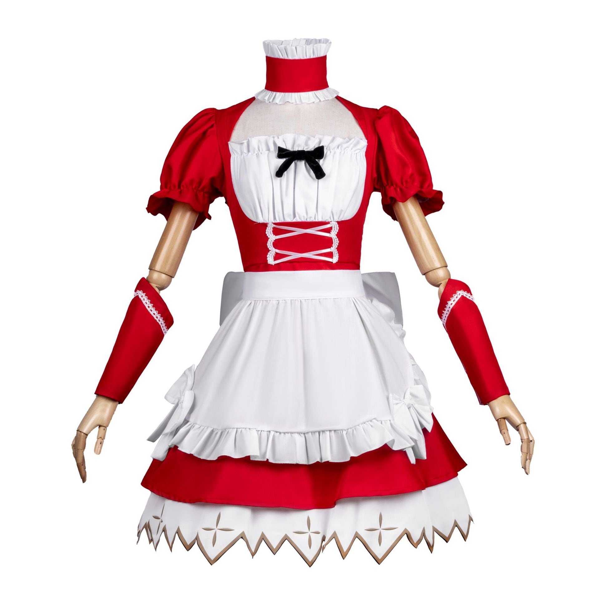 Evangelion 2D Anime Costume Ayanami Rei Asuka Langley Cosplay Maid Outfit Daily Wear - Halloweez