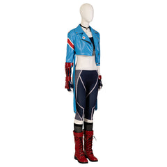 Halloweez Cammy White Cosplay Costume - Street Fighter Inspired Look for Halloween & Gaming Parties - Halloweez