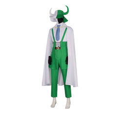 One Piece Page One Cosplay Costume - Cowl Hat + Cape Set for Halloween Performance - Halloweez