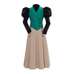 Elegant Halloweez Victorian Edwardian Medieval Renaissance Ball Gown Costume for Women - Halloweez