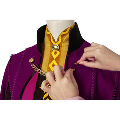 Magical Halloweez Anna Cosplay Costume - Dive into the Enchanting World of Frozen II - Halloweez