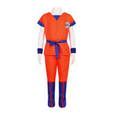 Halloween COS Costume Dragon Ball Super Saiyan Son Goku Children's Performance 2D Anime Costume - Halloweez