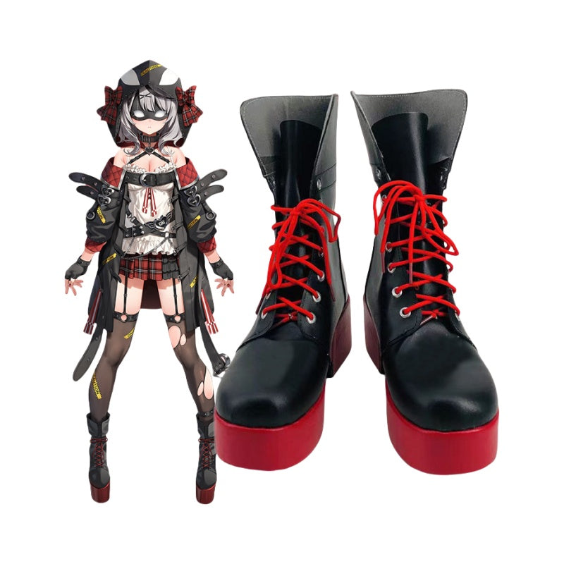 4hololiveHoloX沙花叉克洛伊cos鞋cosplay鞋漫展 - Chloe Hakamata Cosplay Shoes for Anime Fans - Halloweez