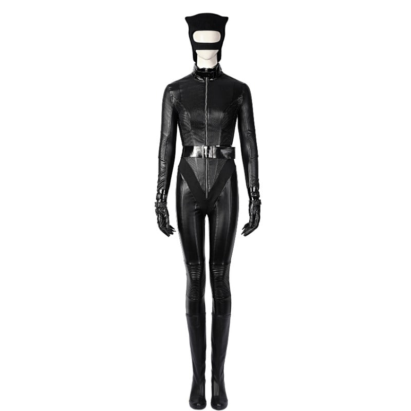 Halloweez 2022 Catwoman Selina Kyle Jumpsuit - The Ultimate Halloween Cosplay Costume - Halloweez