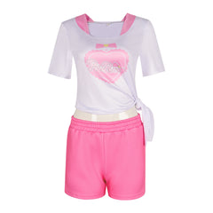 Pripara Starlight Paradise Cosplay Costume - Cute Girl Dance Practice Suit & Homewear Set - Halloweez