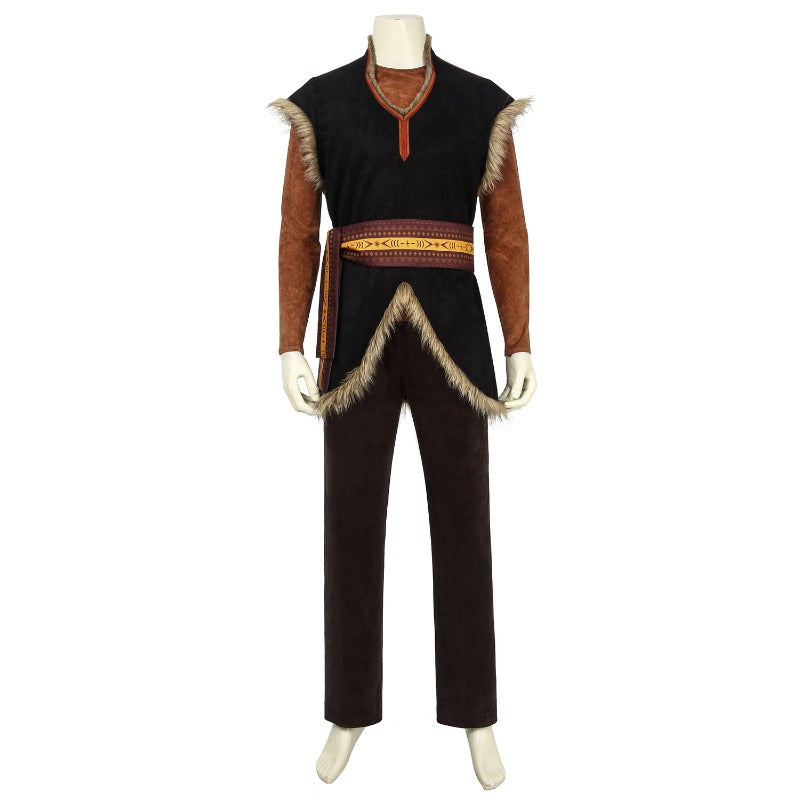 Halloweez Kristoff Frozen 2 Men's Cosplay Costume with Accessories - Halloweez