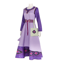 Wish Asha Princess Stage Performance Costume Children's Dress Halloween Cosplay Outfit - Halloweez