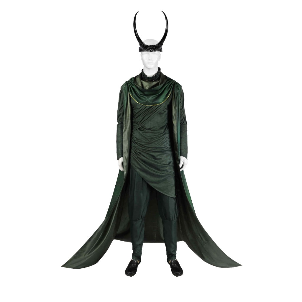 Loki Season 2 Cosplay Costume - Premium Loki God Outfit - Halloweez