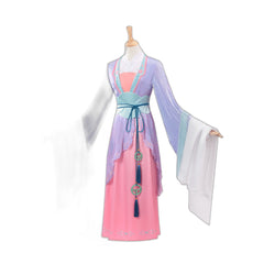Luo Tianyi COS Costume Collaboration Huangmei Opera The Heavenly Match Hanfu Cosplay Role Play Anime Game Costume - Halloweez