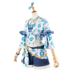 LoveLive Nijigasaki High School Idol Club Sayaka Murano Tsumugi Yuu Summer Girl Outfit Cosplay Costume - Halloweez