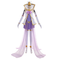 Halloweez Janna Star Guardian Cosplay Costume | Chic Combat Uniform Dress for Women | LOL Game Cosplay - Halloweez