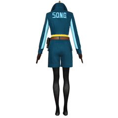 Halloweez Symphogear Tachibana Hibiki Cosplay Battle Outfit Anime Costume - Halloweez