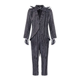 Halloweez Jack Skellington Halloween Town Cosplay Costume for Spooky Carnival - Halloweez