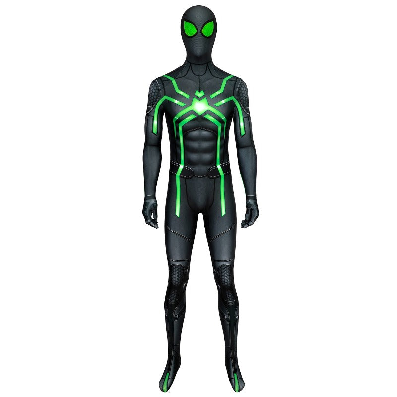 Halloweez Spiderman Stealth Big Time Suit PS4 Game Cosplay Costume - Halloweez