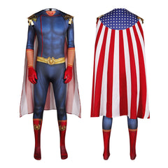 The Boys Homelander Cosplay Costume - TV Series Themed Tight Suit for Halloween - Halloweez