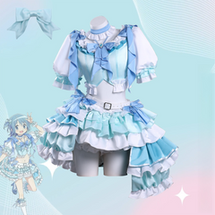 Puella Magi Madoka Magica Sayaka Miki Magia Cosplay Costume, Custom Made