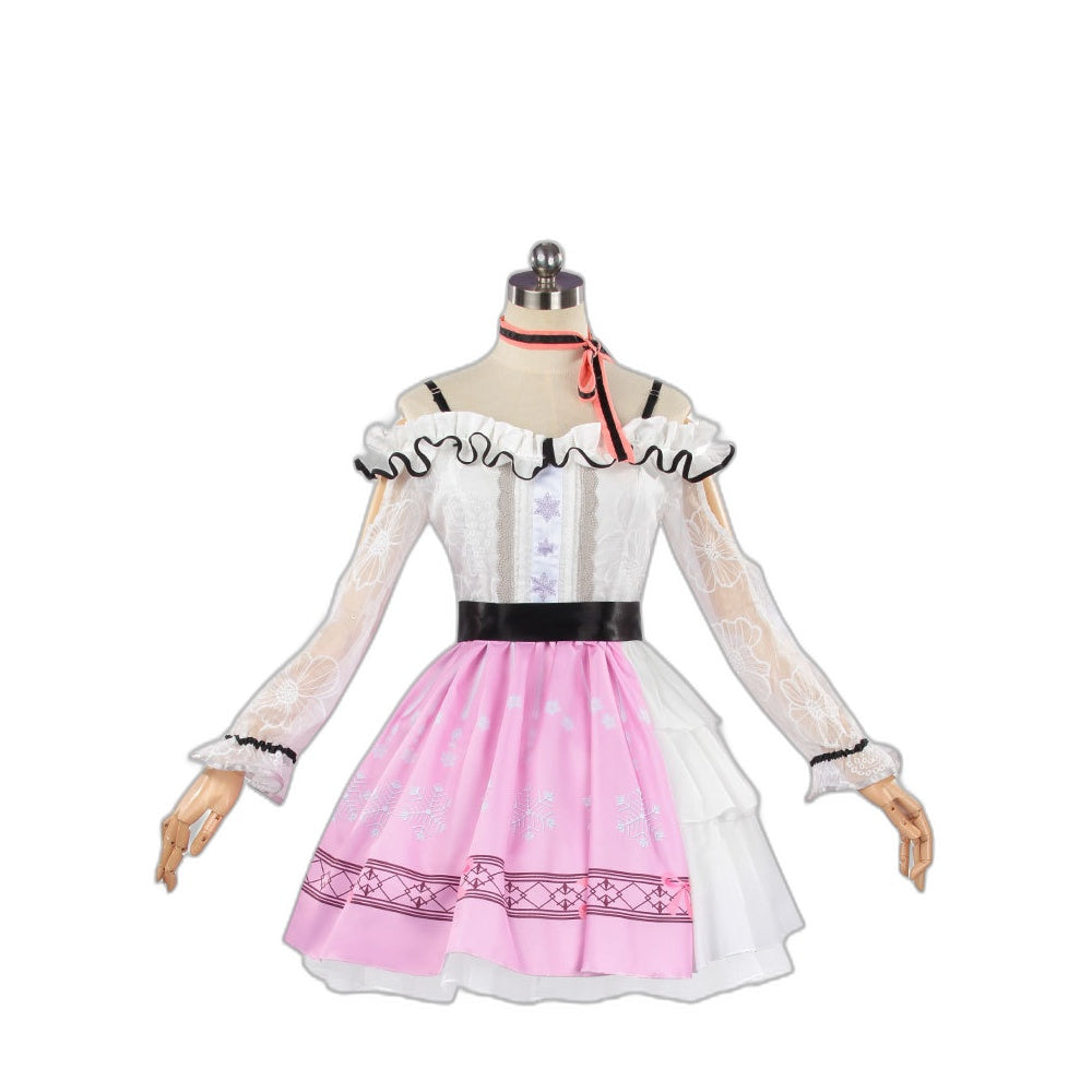 Infinity Nikki Pink Dress Cosplay Costume - Open World X Dress-up Adventure Anime Outfit - Halloweez