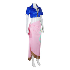 ONE PIECE Straw Hat Pirates Nico Robin Cosplay Costume Two Years Later Role-Playing Outfit - Halloweez