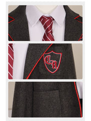 Matilda Cosplay Costume Hortensia Children's Student Uniform Magician Halloween Performance Outfit - Halloweez