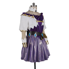 Halloweez Ahri Spirit Blossom Super Transform Cosplay Costume Adult Custom-Made White Dress - Halloweez