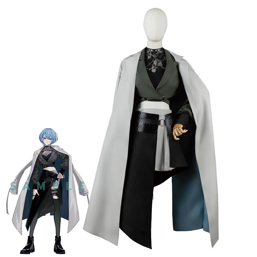 Rainbow Club Vtubert Virtual Idol Hoshimachi Suisei Cosplay Costume Anime Game Dress - Halloweez
