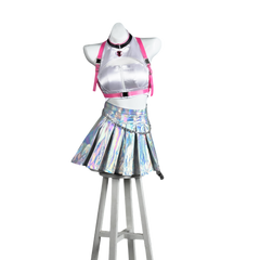 Halloweez Victory Goddess Cosplay - High-Quality Ultraviolet Synthetic Fiber - Halloweez