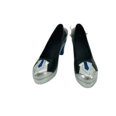 Genshin Impact Eula Cosplay Shoes - Authentic Project Wave Knight Cosplay Footwear for Anime Conventions - Halloweez