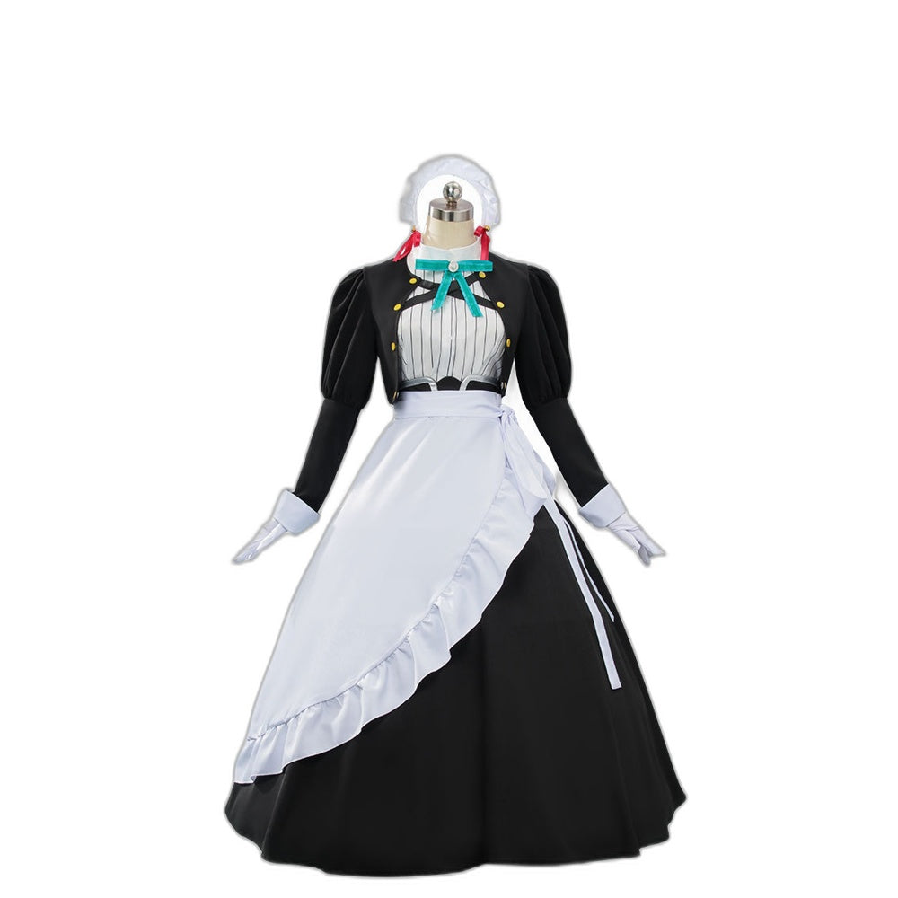 Popular Film and TV Assassin Maid Underworld Miss Cosplay Costume Role-playing Maid Outfit - Halloweez