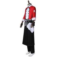 Halloweez Exclusive NRC Chef Riddle Rosehearts Cosplay Costume Set for Halloween - Halloweez