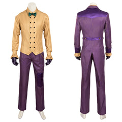 Manlu Yunxiao Arkham Asylum Joker Men's Cosplay Suit Halloween COSPLAY Costume Men - The Dark Knight Movie - Halloweez