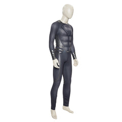 Halloweez Clark Kent Cosplay Costume for Men - Black Suit, Cape, Boots, Full Set for Halloween - Halloweez