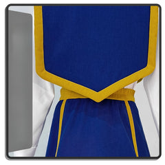 Hunter x Hunter Kurapika Blue Uniform Cosplay Costume