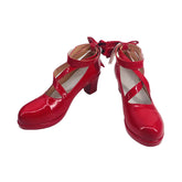 Magical Girl Madoka Kaname Cos Shoes for Anime Convention 2D Cosplay - Halloweez