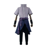 Naruto Shippuden Uchiha Sasuke Cosplay Costume - Anime Cosplay Outfit for Fans - Halloweez