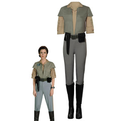 Leia Organa Solo Star Wars Return of the Jedi Cosplay Costume - Halloweez