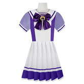 Uma Musume cosplay costume Tracen Academy uniform sailor collar cute style dress - Halloweez