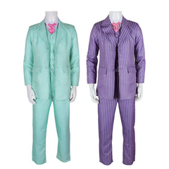 Tokyo Revengers Haruchiyo Sanzu Striped Suit Cosplay Costume Full Set - Halloweez