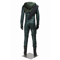 Halloweez Green Arrow Cosplay Accessories Set – Mask, Gloves, Holster, Belt, Bag - Halloweez