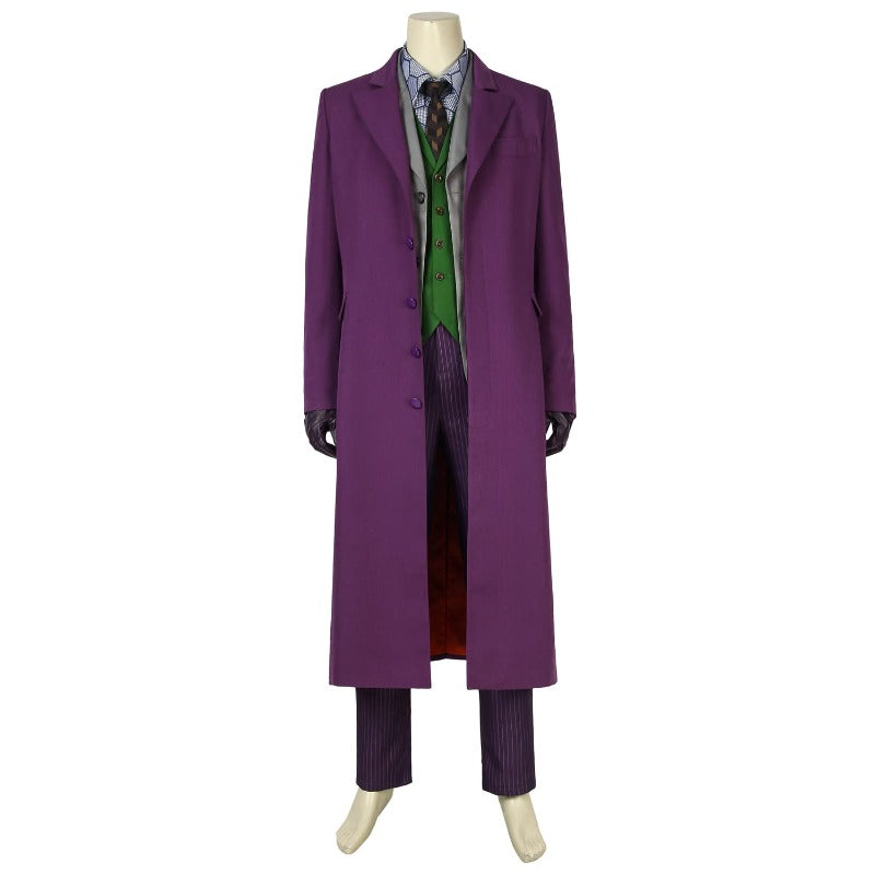 Halloweez Joker Costume - The Dark Knight Inspired Halloween Outfit for Enthusiasts - Halloweez
