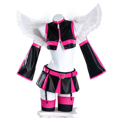 Halloweez Cosplay Costume - Jigen No Ririsa Inspired Anime Halloween Outfit - Halloweez