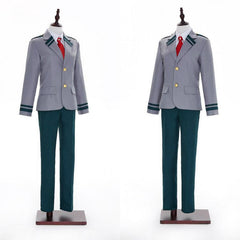 My Hero Academia Shouto Todoroki & Izuku Midoriya Anime School Uniform Cosplay Costume - Halloweez