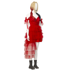 Halloweez Harley Quinn Costume - Unique Handmade Cosplay Dress for Women - Halloweez