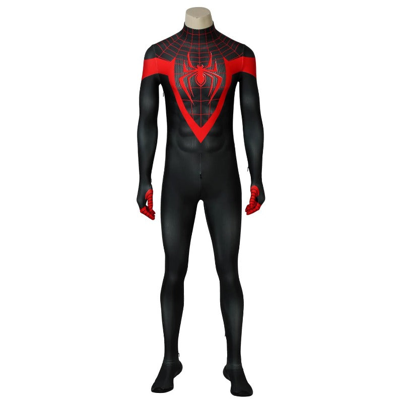 Halloweez Miles Morales Spider-Man 3D Spandex Cosplay Suit - Halloweez