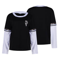 Wednesday Addams Cosplay Costume - Adam's Sweater T-Shirt for Halloween and Cosplay Events - Halloweez