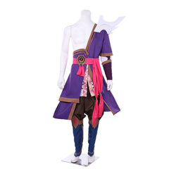 Halloweez Yasuo Spirit Blossom Cosplay Costume Full Set with Gloves, Shoes Cover, and Accessories - Halloweez