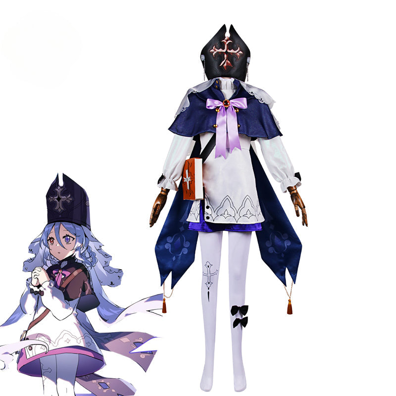 Halloweez Dubra Cosplay Costume from Honkai Star Rail - The Ever-Flame Mansion Member Suit for Themed Parties - Halloweez