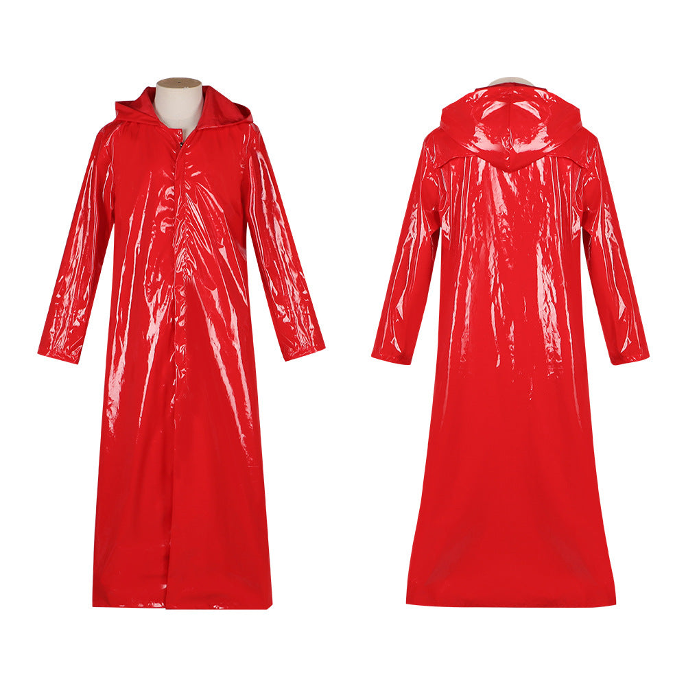 Fear Street: Prom Queen Red Raincoat Killer Cosplay Costume - Halloween Movie Outfit - Halloweez
